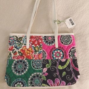Vera Bradley- multi-patterned shoulder bag